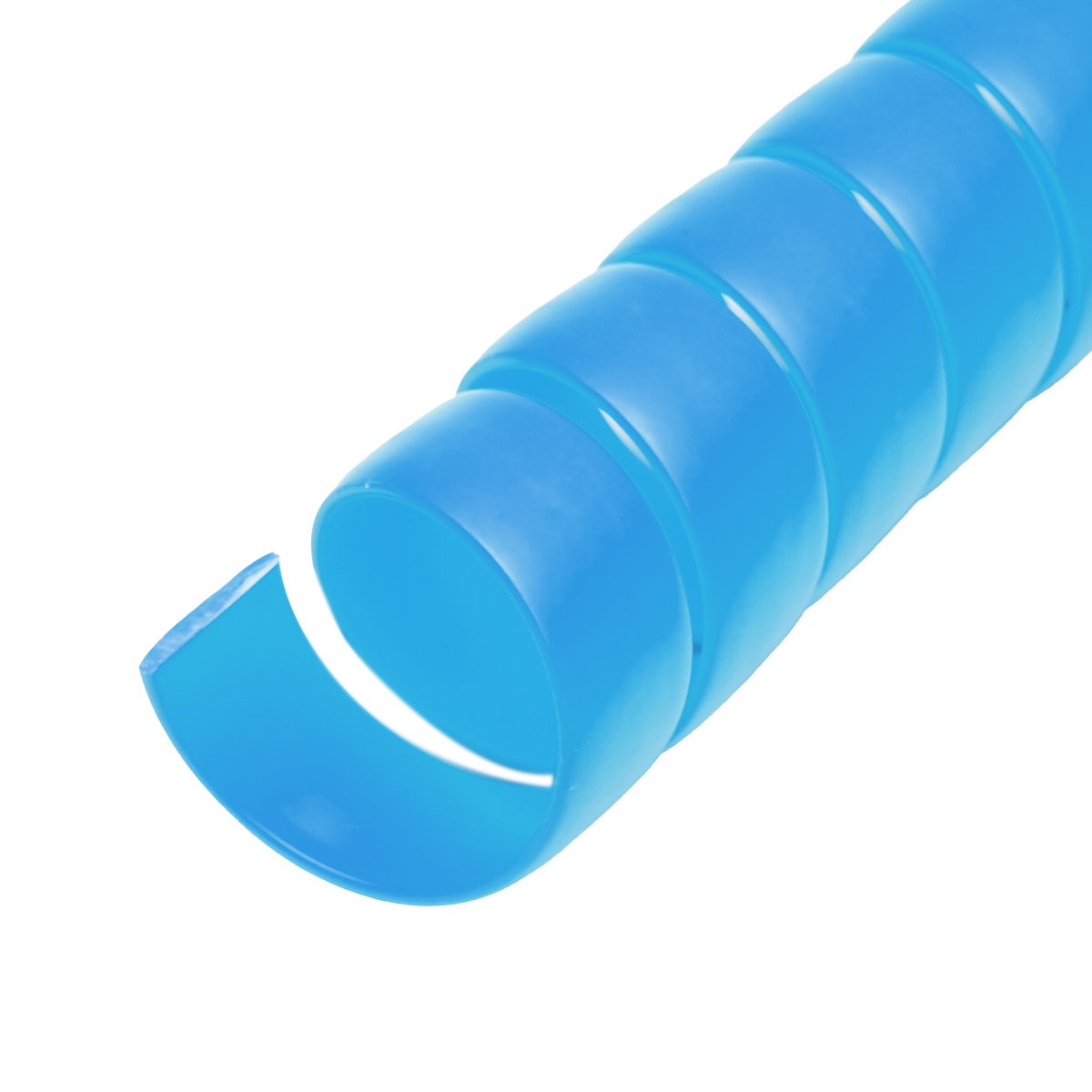 Spirala protectie furtun albastra 50x56mm 20m/rola Breckner Germany - imagine 2