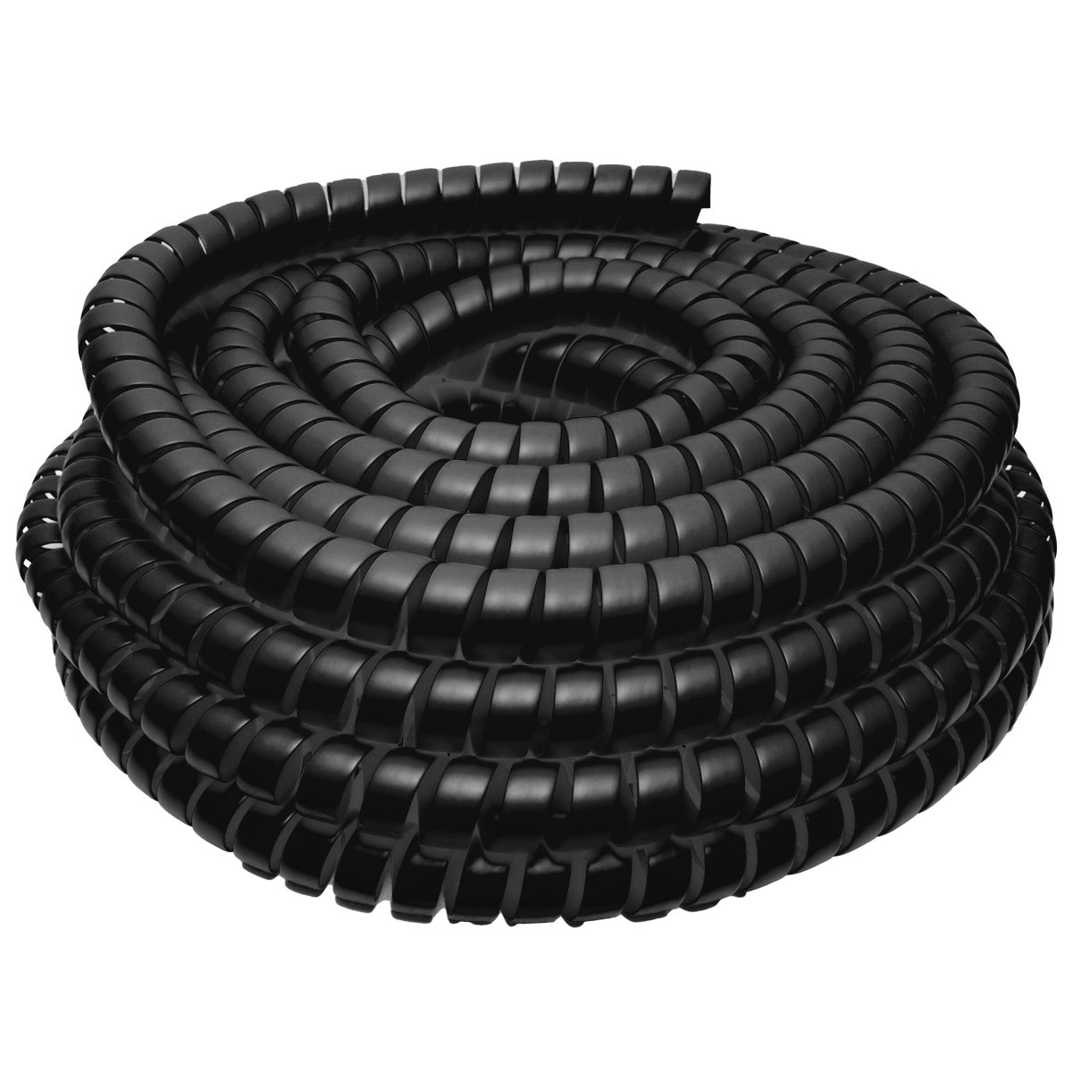 Spirala protectie furtun neagra 26x29.6mm 20m/rola Breckner Germany