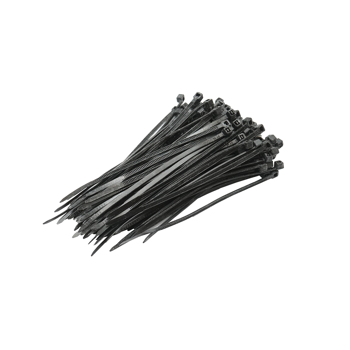 Faseta, colier plastic negru 2.5x100mm 100 buc/set Breckner Germany
