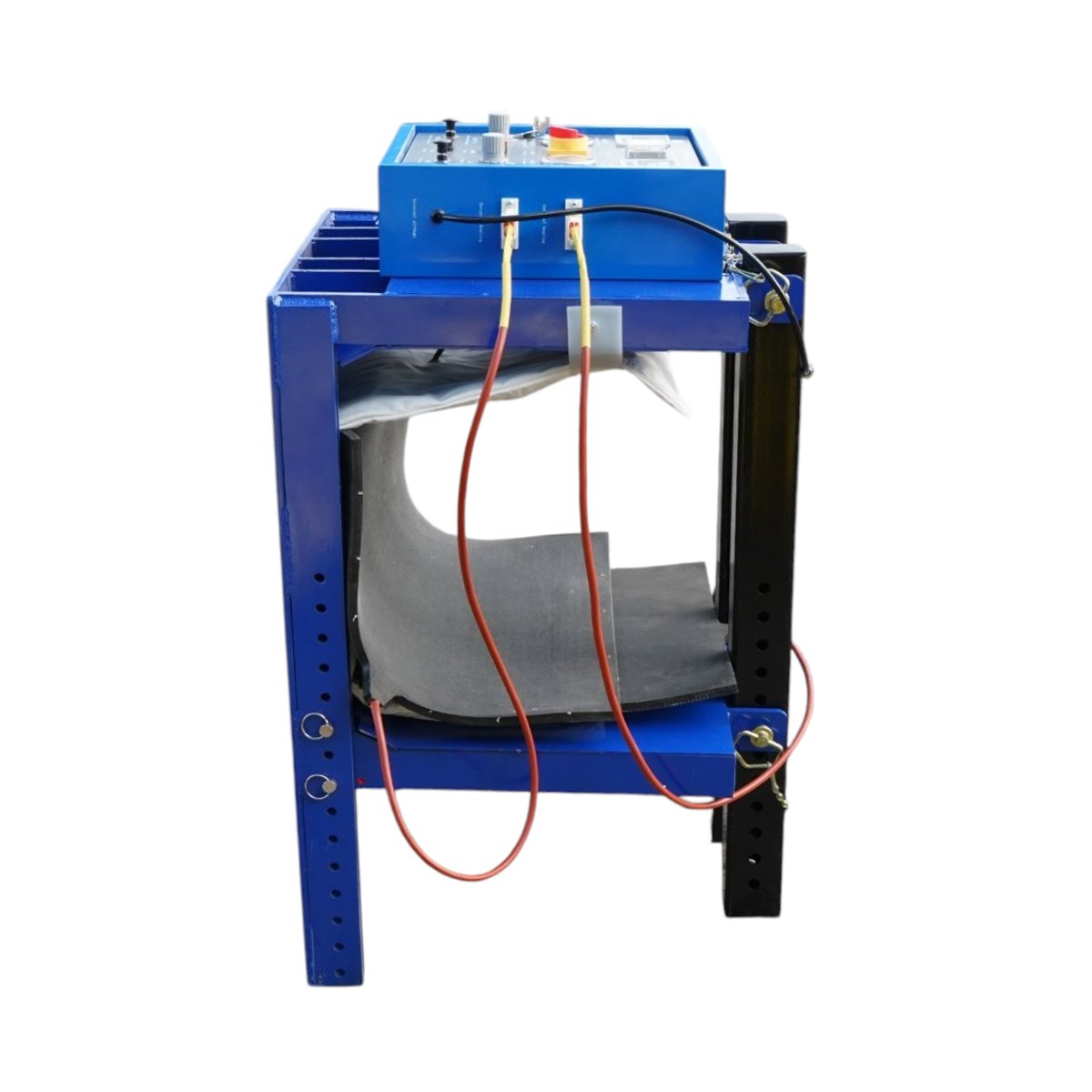 Masina vulcanizare la cald anvelope utilaje grele OTR, incalzire dubla 2400W, presare pneumatica - imagine 7
