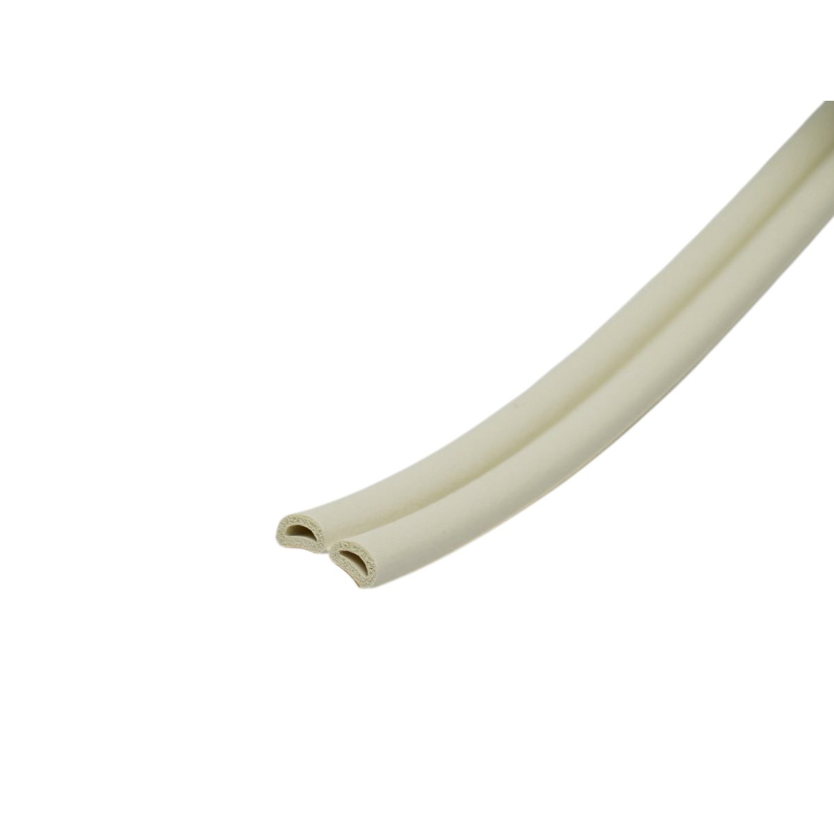 Garnitura etansare usi si ferestre alba autoadeziva 10m, profil D 3-7mm, EPDM HighPower - imagine 6