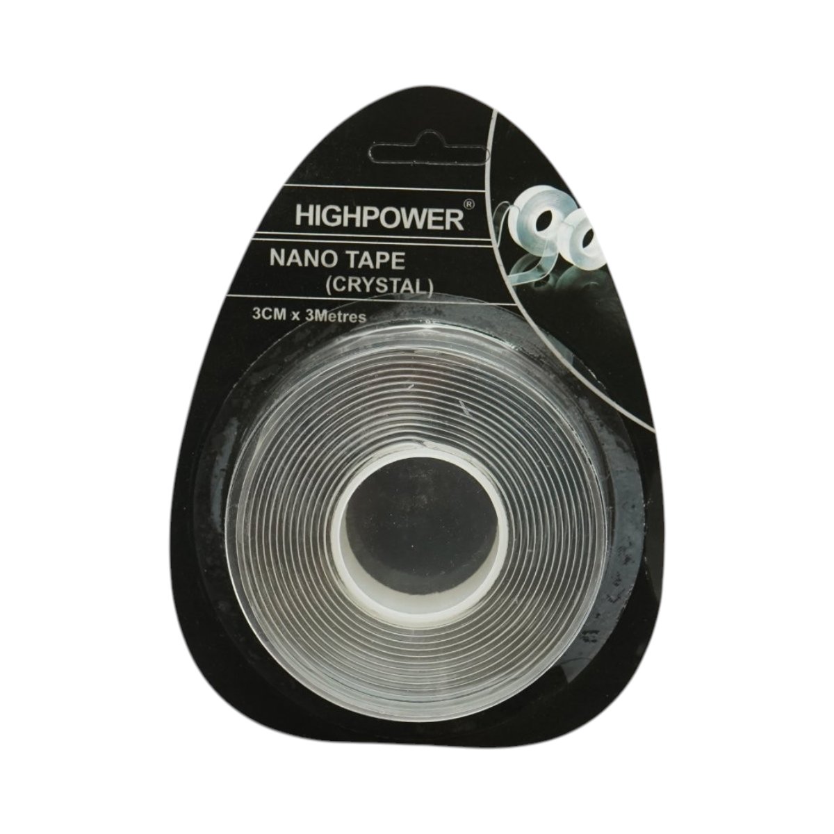 Banda dublu adeziva transparenta reutilizabila 30mm x 3m Nano Tape Crystal HighPower - imagine 2