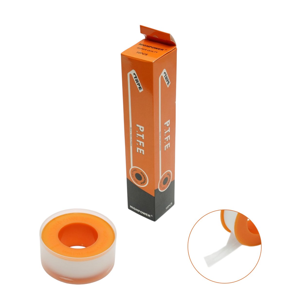 Banda etansare filete teflon PTFE 18mm x 10m HighPower