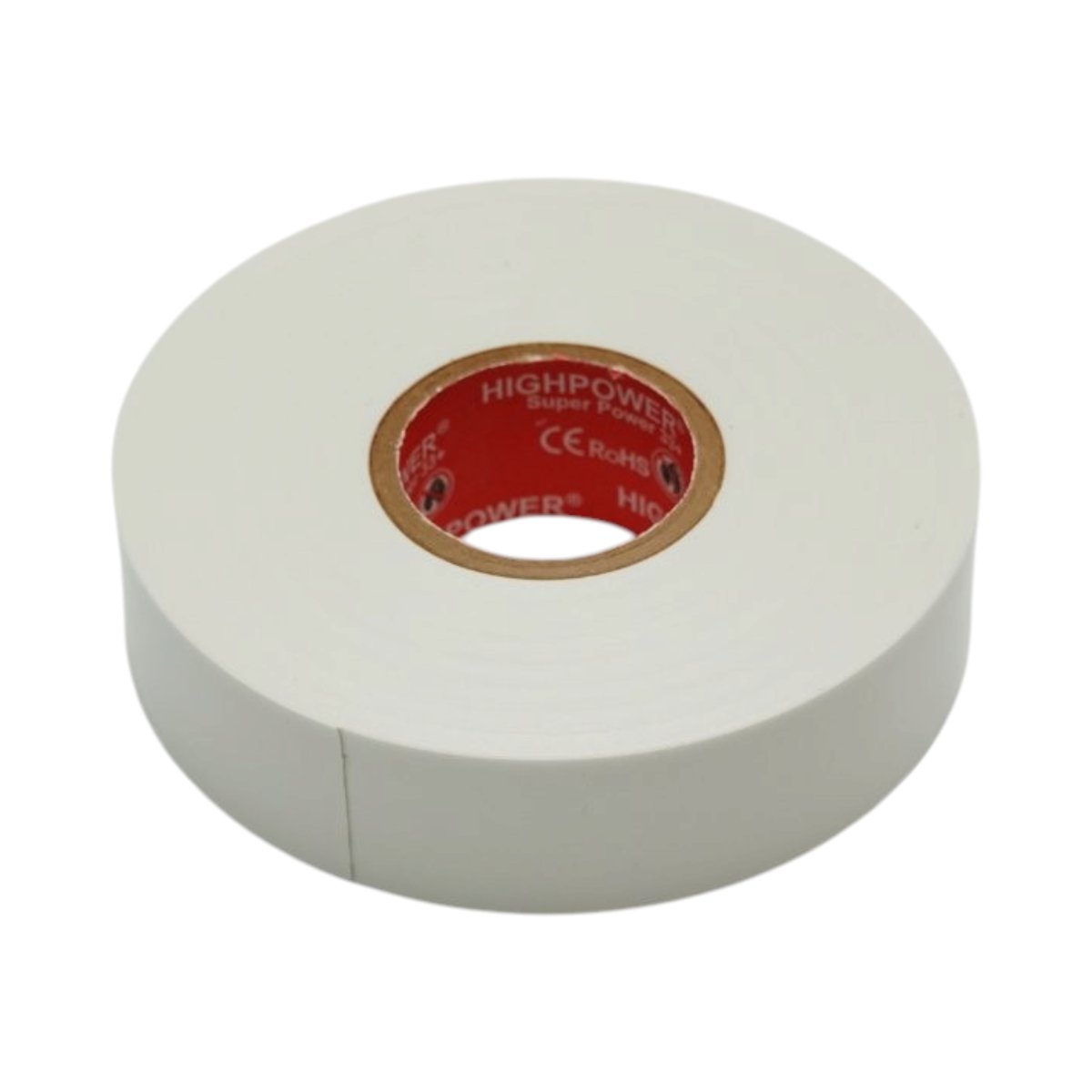 Banda izolatoare alba vinil 19mm x 20m Premium Super Power 33+ HighPower - imagine 3