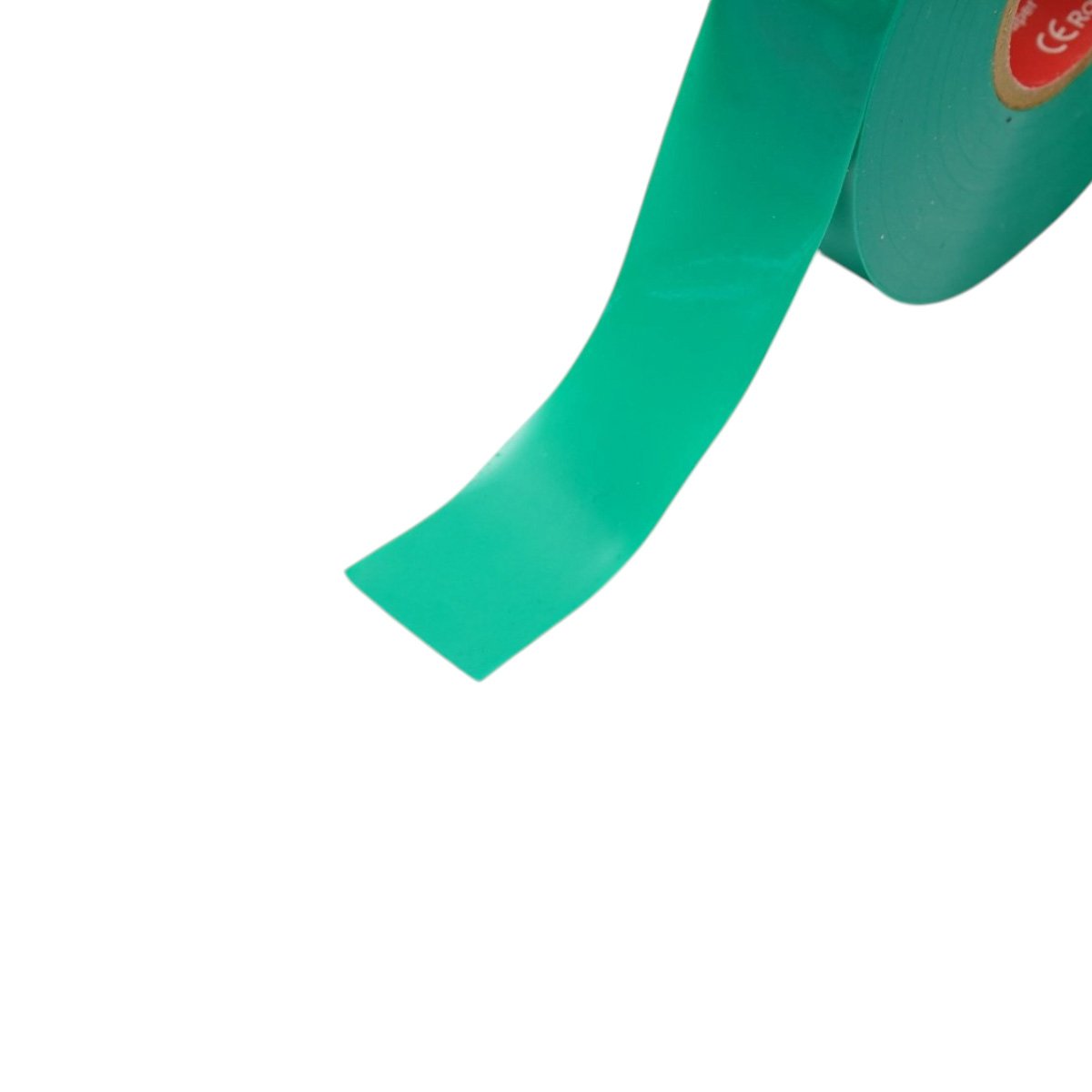 Banda izolatoare verde vinil 19mm x 20m Premium Super Power 33+ HighPower - imagine 7