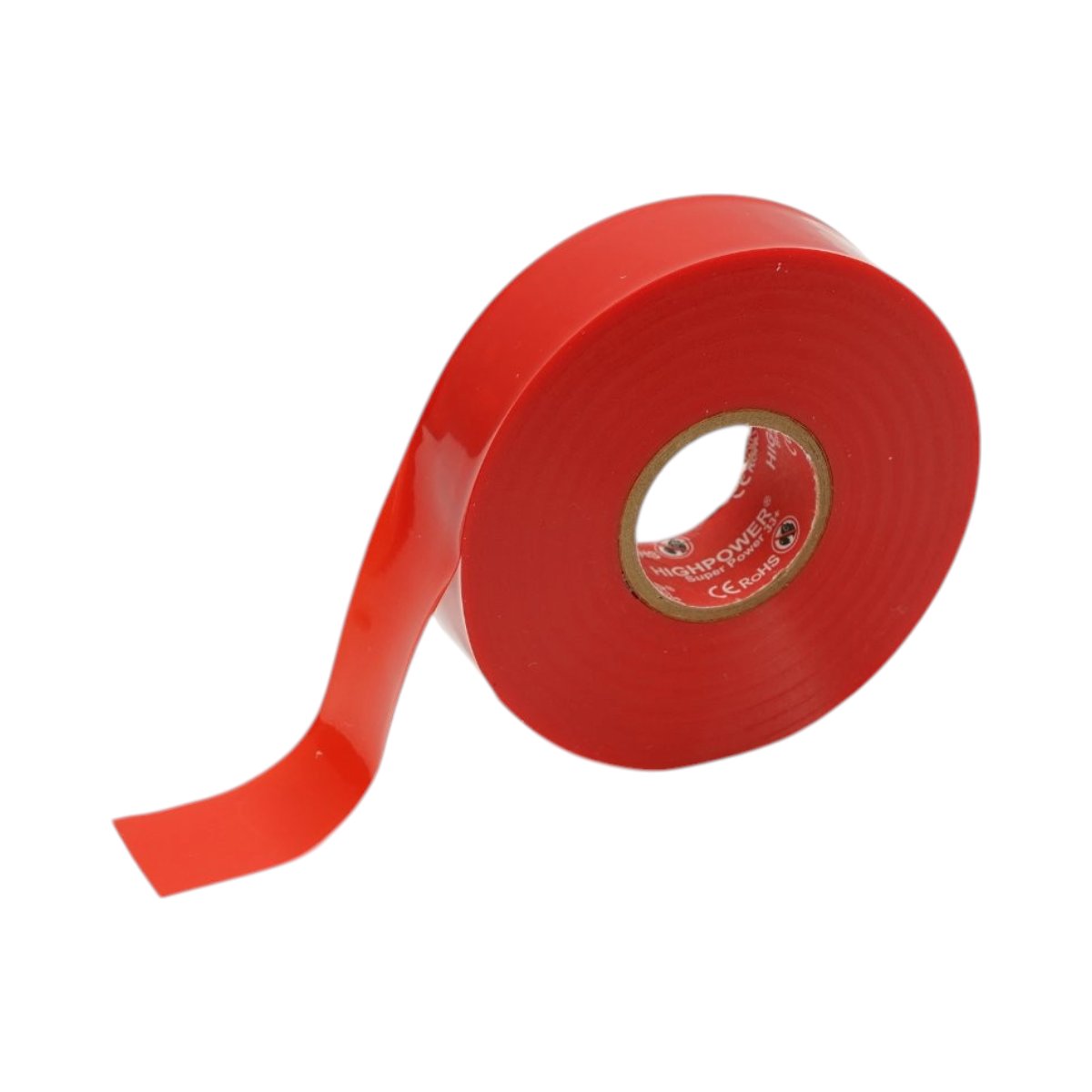 Banda izolatoare rosie vinil 19mm x 20m Premium Super Power 33+ HighPower - imagine 2