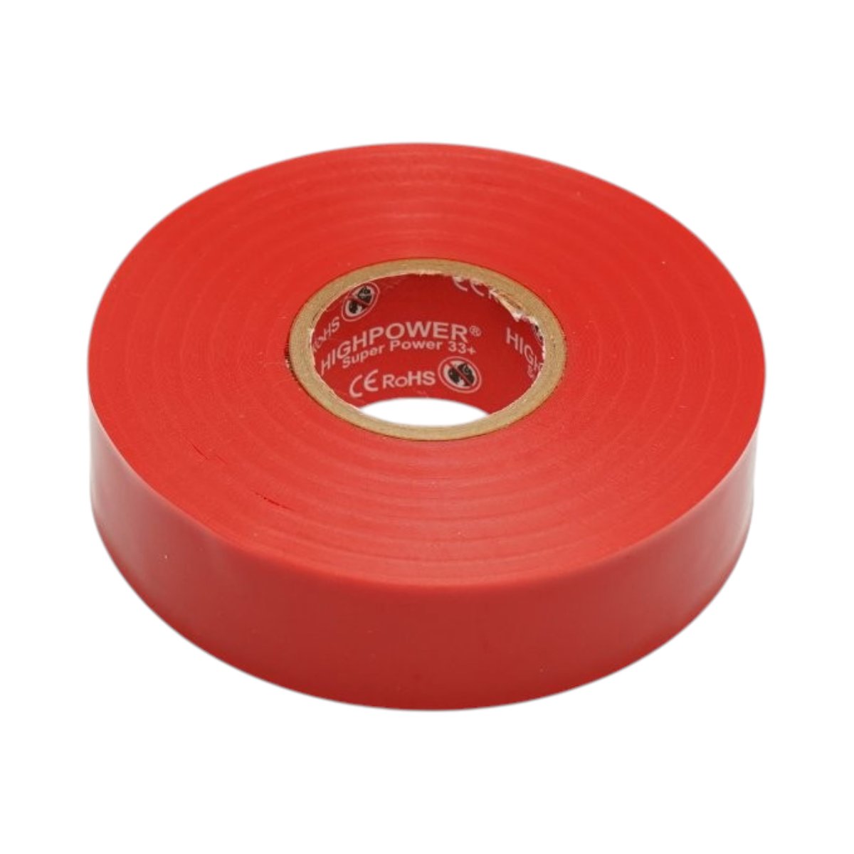 Banda izolatoare rosie vinil 19mm x 20m Premium Super Power 33+ HighPower - imagine 3