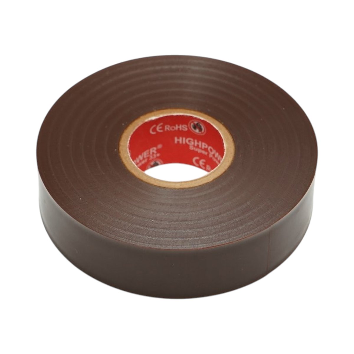 Banda izolatoare maro vinil 19mm x 20m Premium Super Power 33+ HighPower - imagine 3