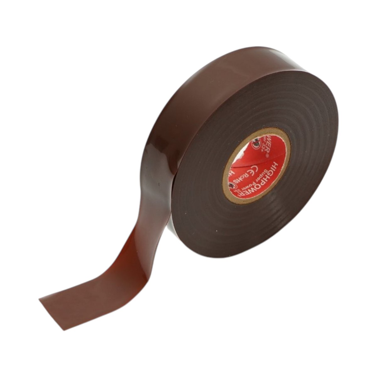 Banda izolatoare maro vinil 19mm x 20m Premium Super Power 33+ HighPower - imagine 2