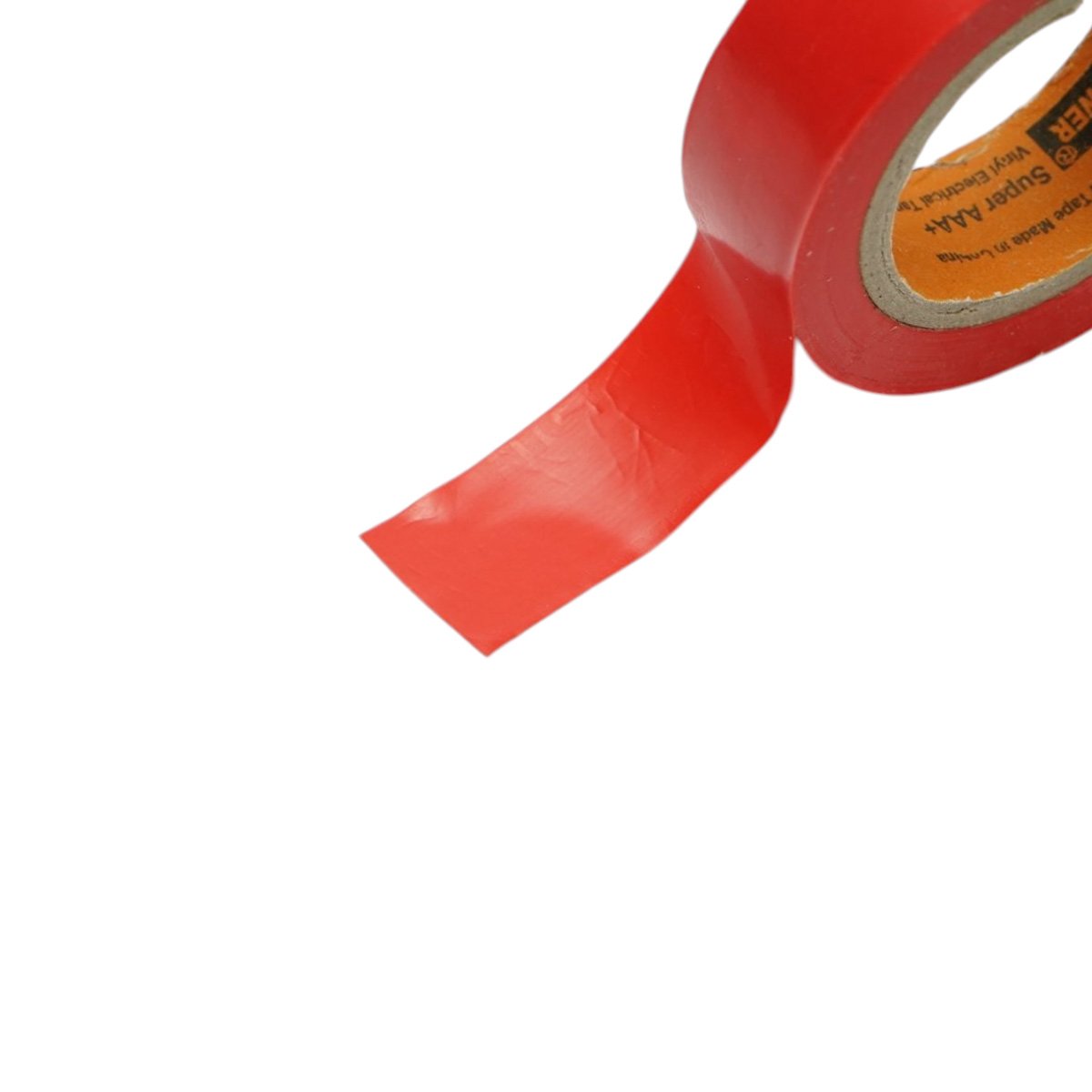 Banda izolatoare rosie vinil 19mm x 9m Anti Fire Super AAA+ HighPower - imagine 6