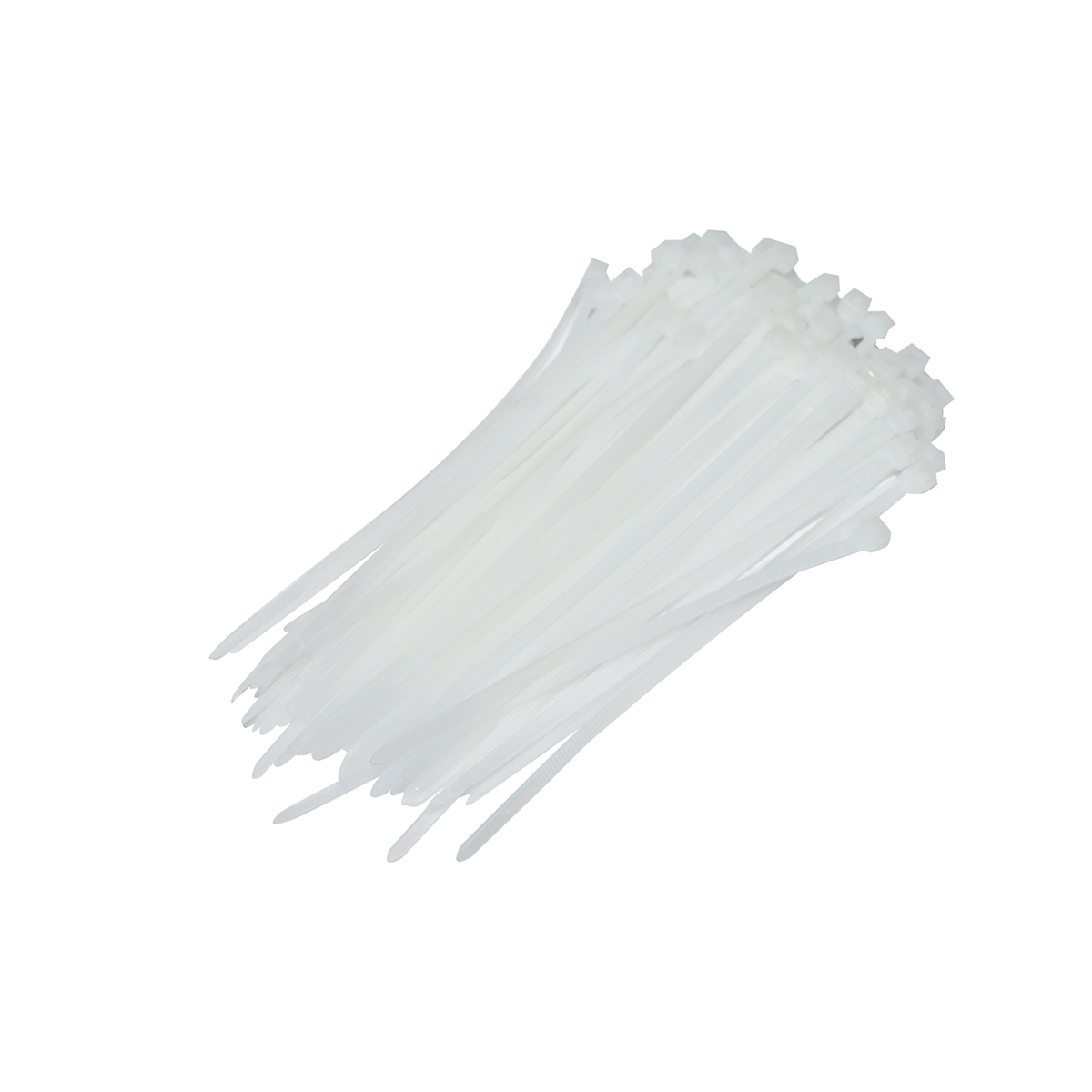 Faseta, colier plastic alb 3.6x120mm 100 buc/set Breckner Germany