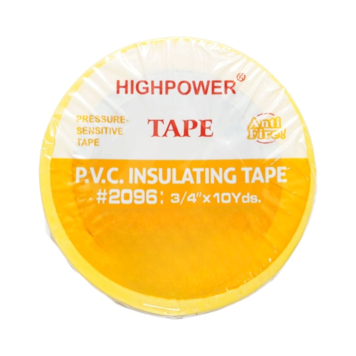 Banda izolatoare galbena vinil 19mm x 9m Anti Fire Super AAA+ HighPower - imagine 9