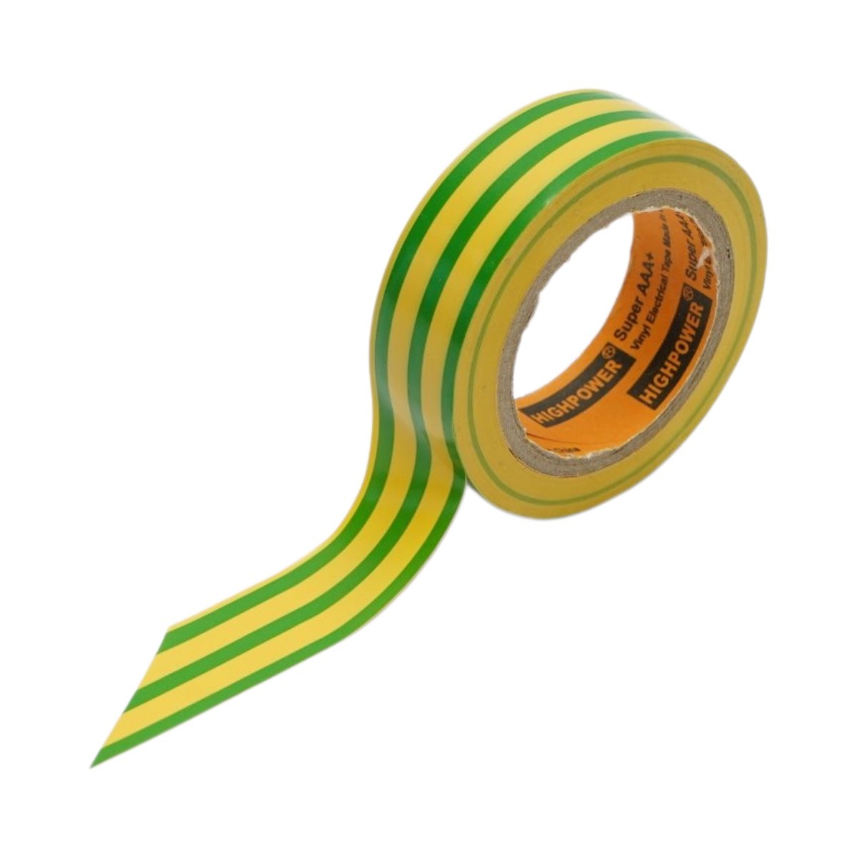Banda izolatoare galben-verde vinil 19mm x 9m Anti Fire Super AAA+ HighPower - imagine 2