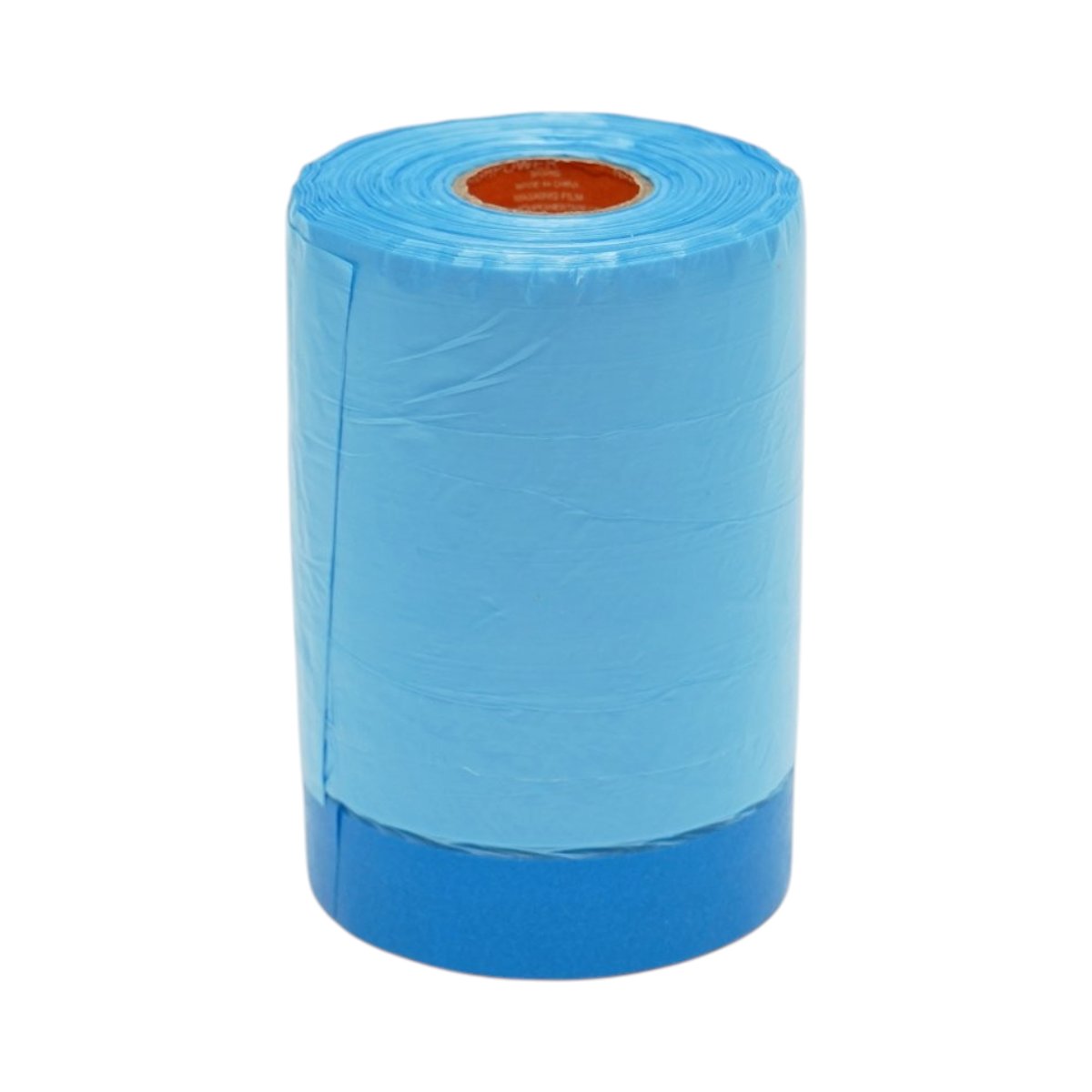 Folie protectie vopsit si zugravit cu banda adeziva albastra 550mm x 25m HighPower - imagine 6