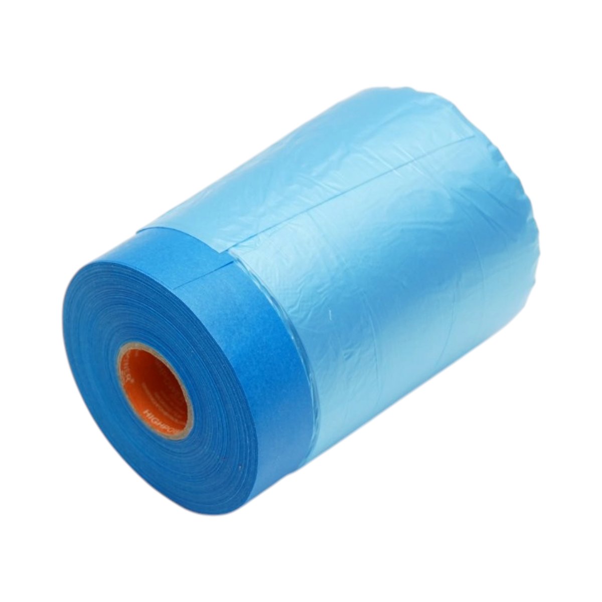 Folie protectie vopsit si zugravit cu banda adeziva albastra 550mm x 25m HighPower - imagine 7