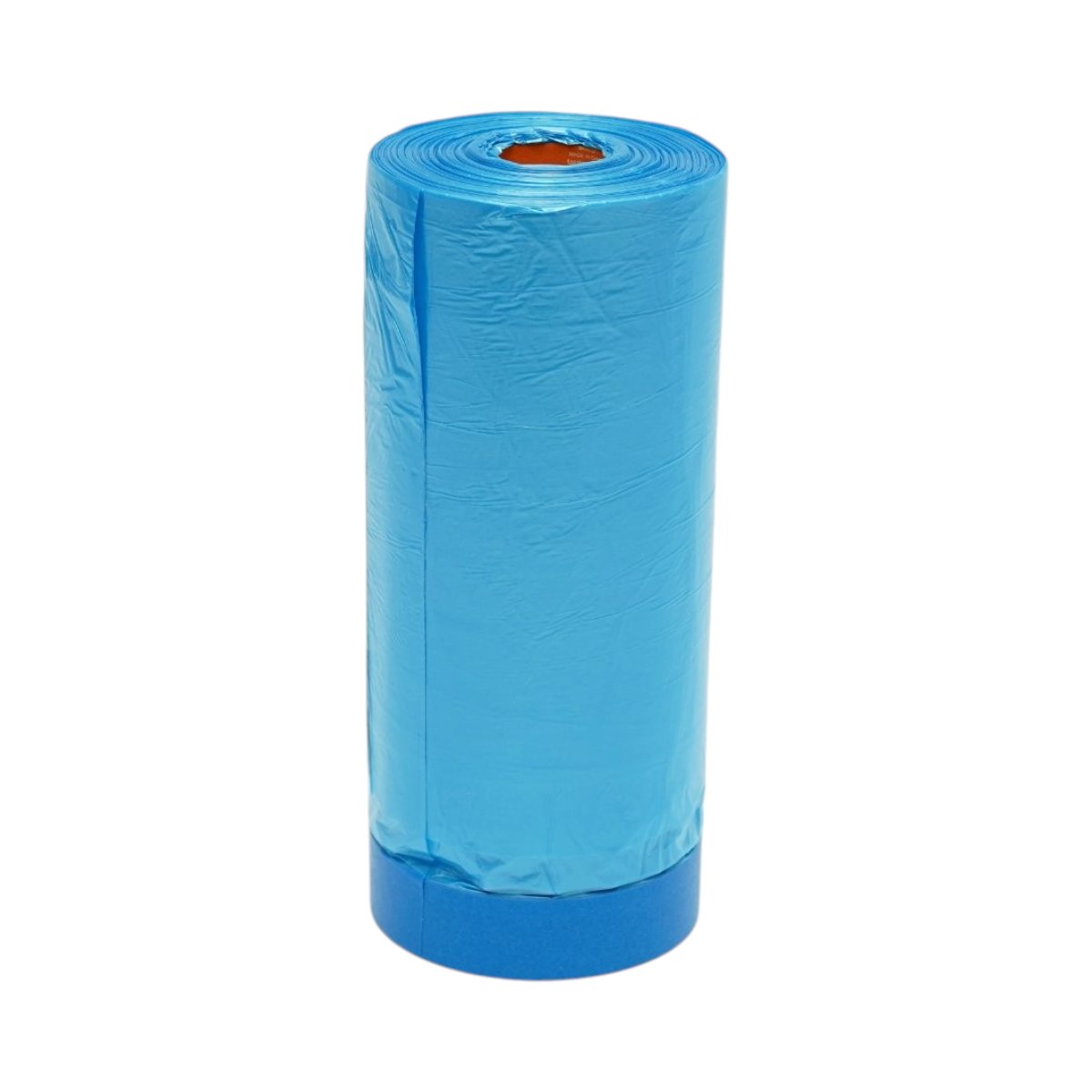Folie protectie vopsit si zugravit cu banda adeziva albastra 1100mm x 25m HighPower - imagine 6