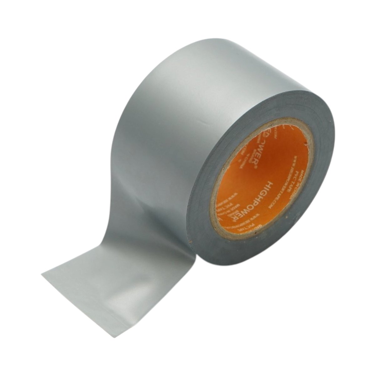 Banda adeziva Duct Tape PVC argintie 48mm x 30m pentru reparatii tevi HighPower - imagine 2