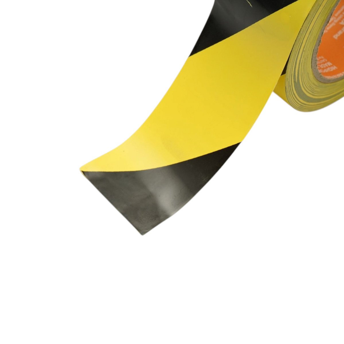 Banda adeziva de avertizare si marcare podea PVC galben-negru 48mm x 33m HighPower - imagine 6