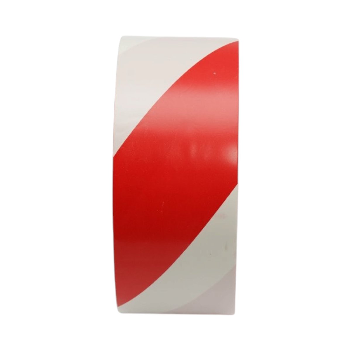 Banda adeziva de avertizare si marcare podea PVC rosu-alb 48mm x 33m HighPower - imagine 5
