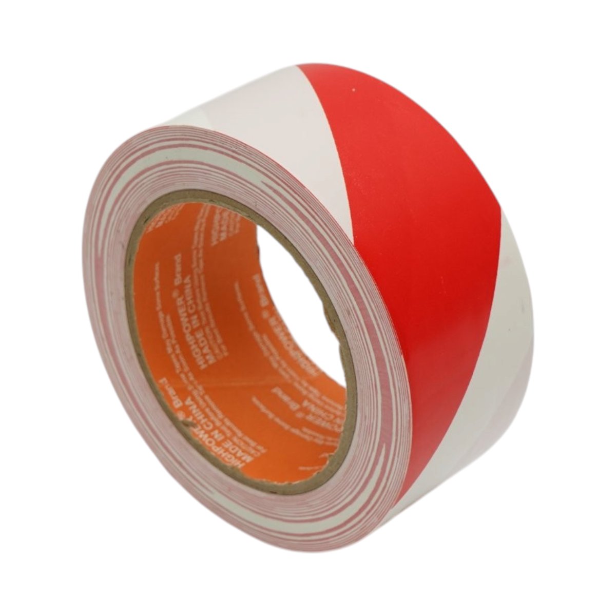 Banda adeziva de avertizare si marcare podea PVC rosu-alb 48mm x 33m HighPower - imagine 7