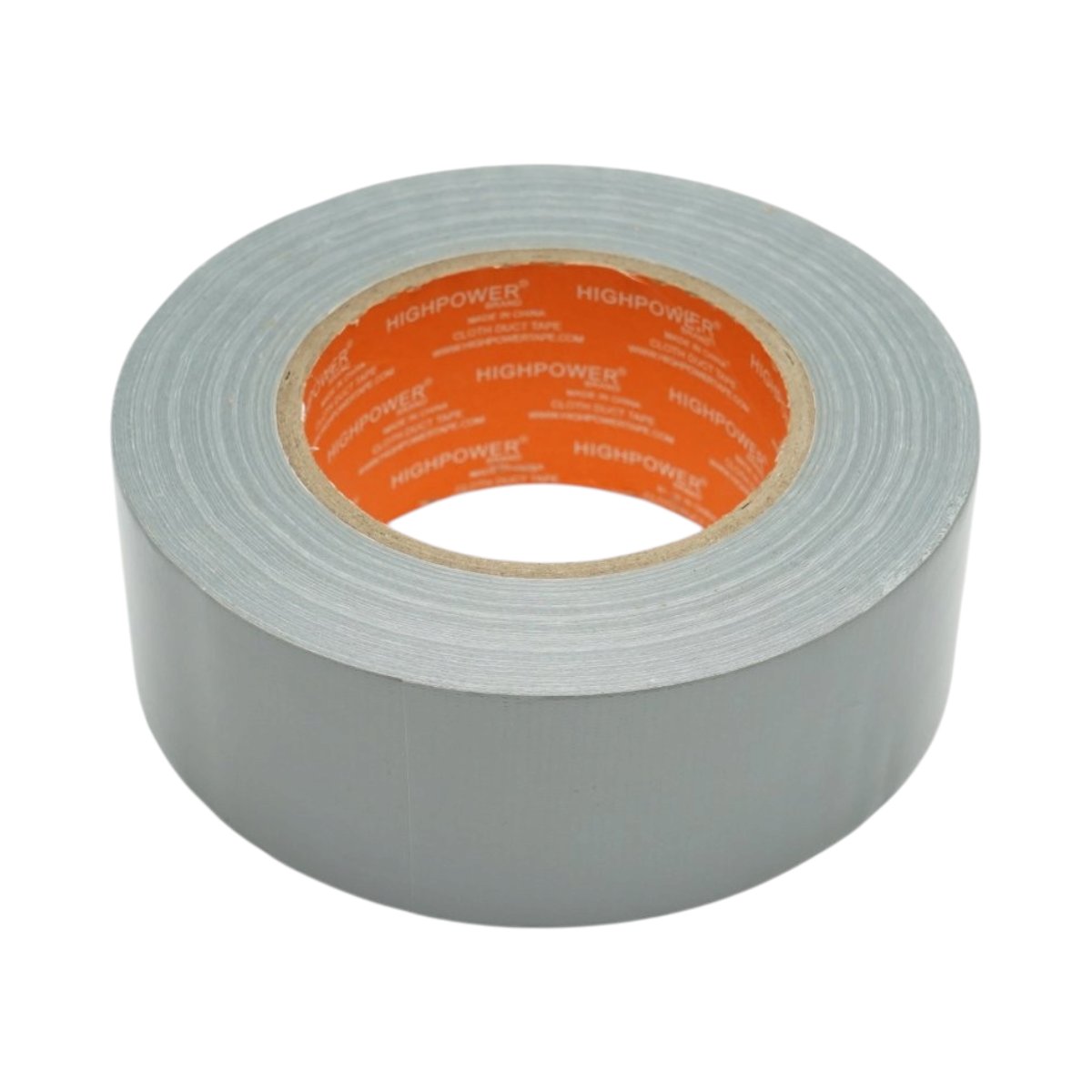 Banda adeziva textila Duct Tape argintie 48mm x 55m pentru reparatii HighPower - imagine 3