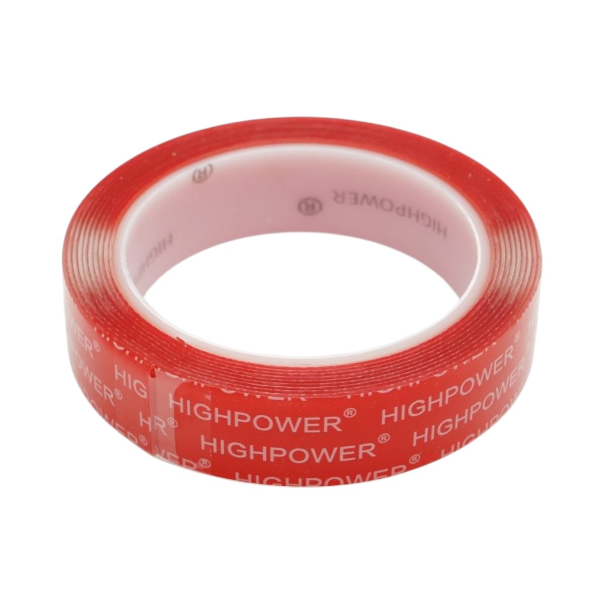 Banda dublu adeziva acrilica transparenta 24mm x 3m HighPower - imagine 3