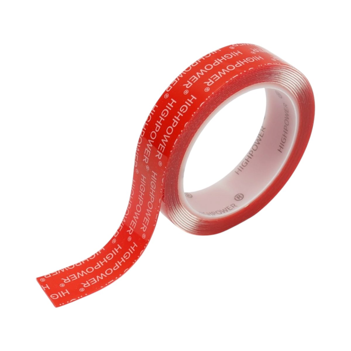 Banda dublu adeziva acrilica transparenta 24mm x 3m HighPower - imagine 2