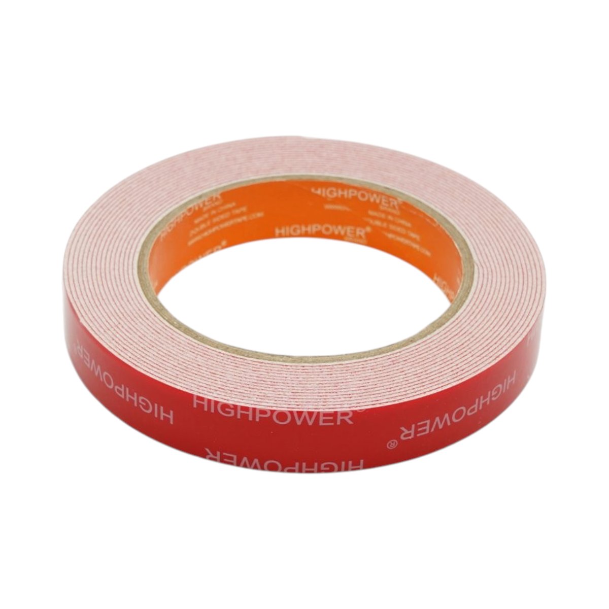 Banda dublu adeziva spuma alba PE 18mm x 5m HighPower - imagine 3