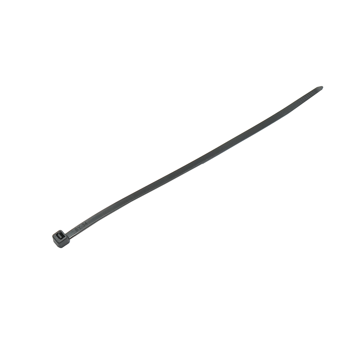 Faseta colier plastic negru 4.8x200mm pentru prindere capace roti auto 100 buc/set Breckner Germany - imagine 2