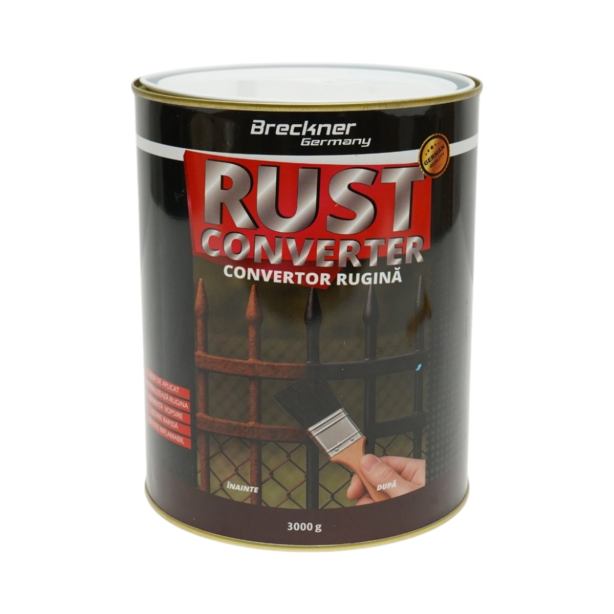 Convertor rugina solutie neutralizare si indepartare rugina 3kg Breckner Germany - imagine 2