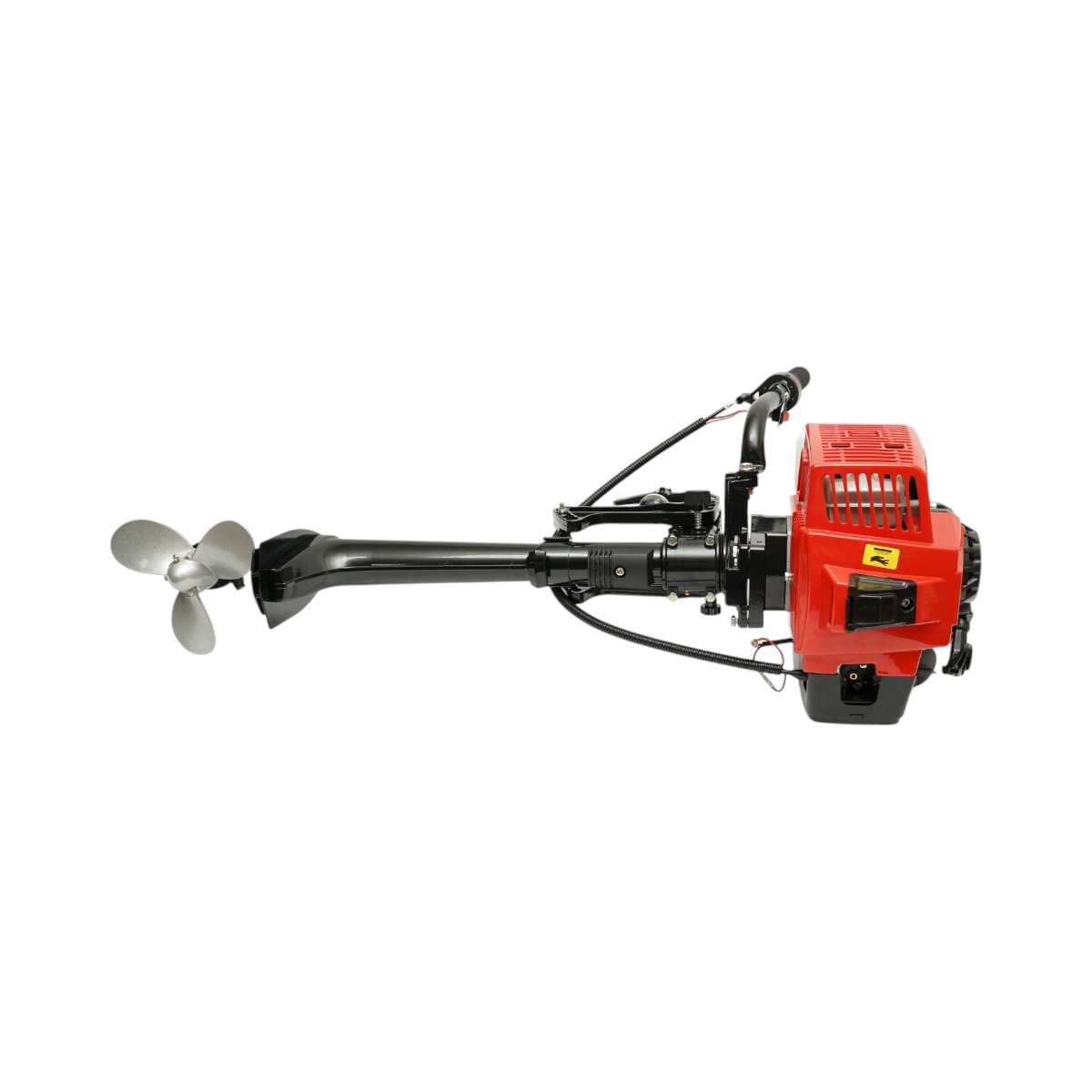 Motor barca pe benzina 2.2 CP, 2 timpi, 63cc, turatie 6500rpm, racire cu aer, pornire manuala, elice 3 pale, capacitate rezervor 1.4L THOR - imagine 6