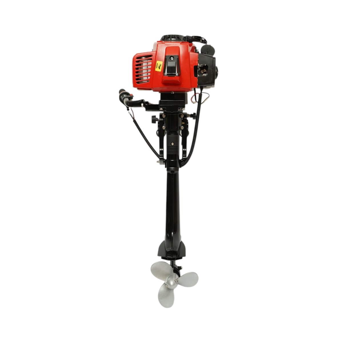 Motor barca pe benzina 2.2 CP, 2 timpi, 63cc, turatie 6500rpm, racire cu aer, pornire manuala, elice 3 pale, capacitate rezervor 1.4L THOR - imagine 2