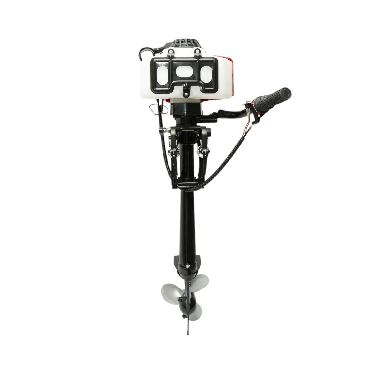 Motor barca pe benzina 2.2 CP, 2 timpi, 63cc, turatie 6500rpm, racire cu aer, pornire manuala, elice 3 pale, capacitate rezervor 1.4L THOR - imagine 7