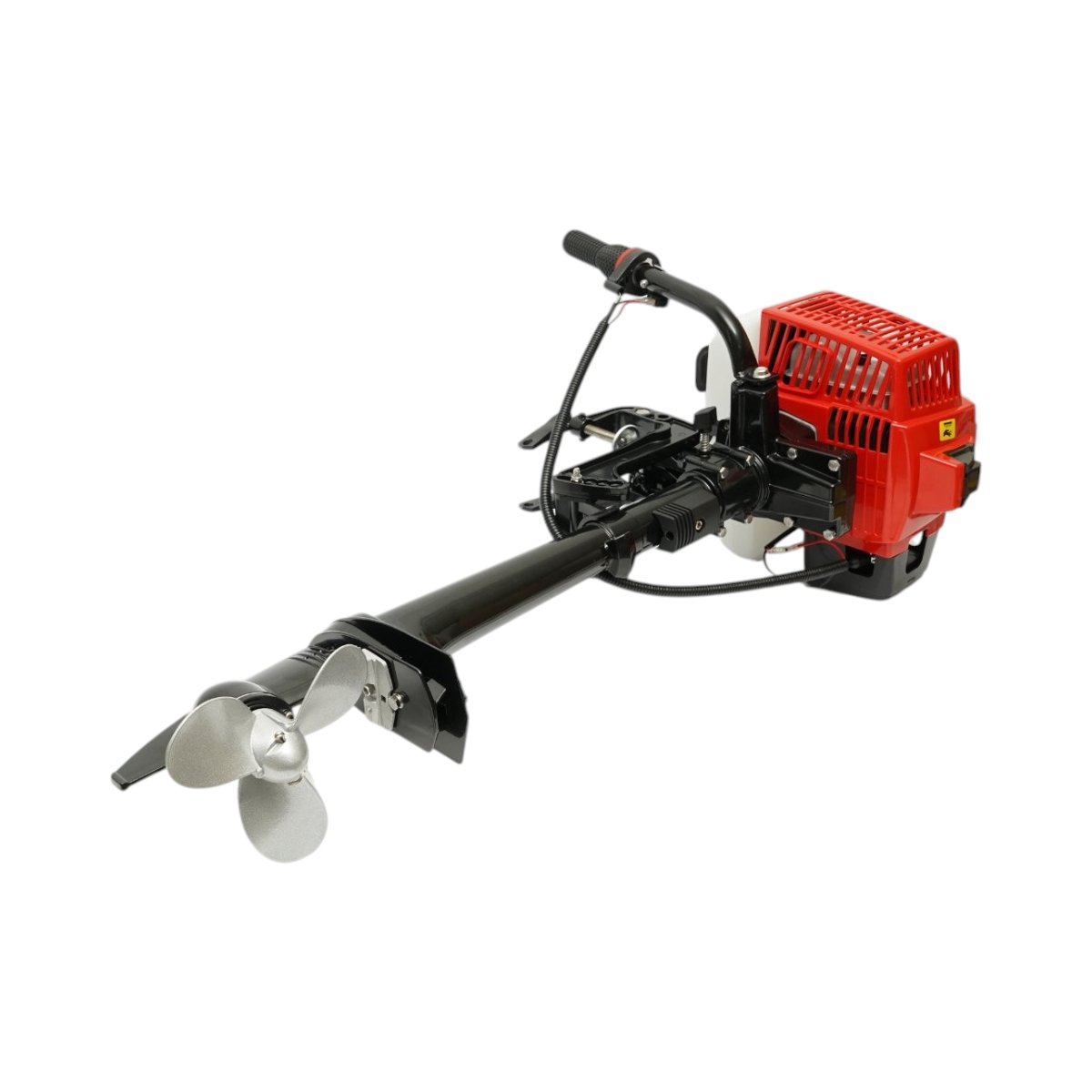 Motor barca pe benzina 2.2 CP, 2 timpi, 63cc, turatie 6500rpm, racire cu aer, pornire manuala, elice 3 pale, capacitate rezervor 1.4L THOR - imagine 5