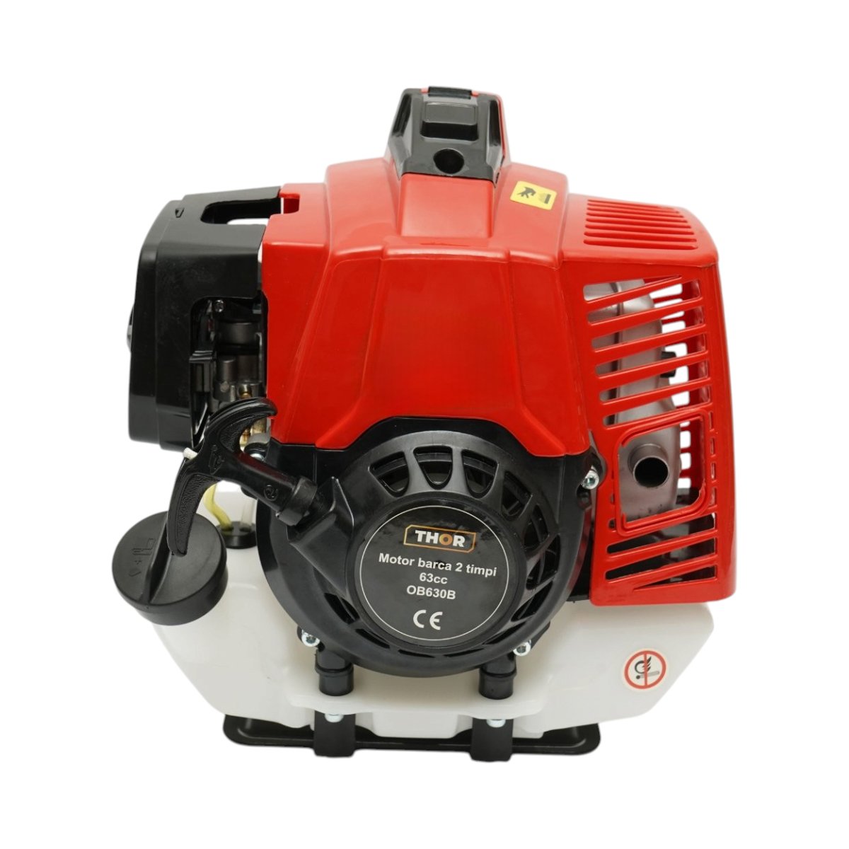 Motor barca pe benzina 2.2 CP, 2 timpi, 63cc, turatie 6500rpm, racire cu aer, pornire manuala, elice 3 pale, capacitate rezervor 1.4L THOR - imagine 9