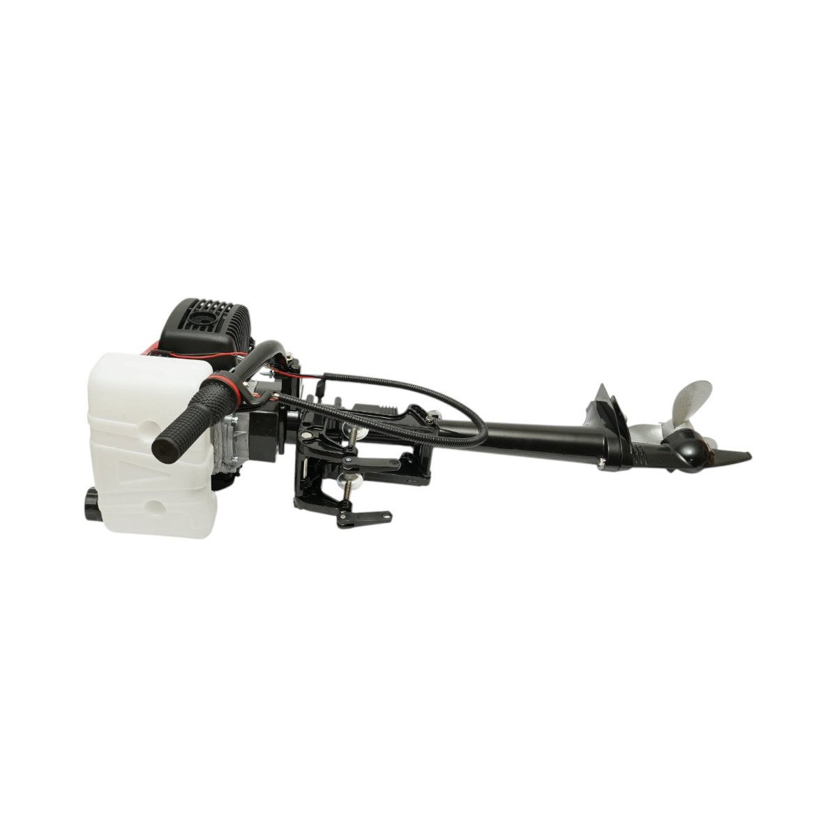 Motor barca pe benzina 2CP, 4 timpi, 53cc, turatie 6500rpm, racire cu aer, CDI, pornire manuala, elice 3 pale, capacitate rezervor 1.2L THOR - imagine 8