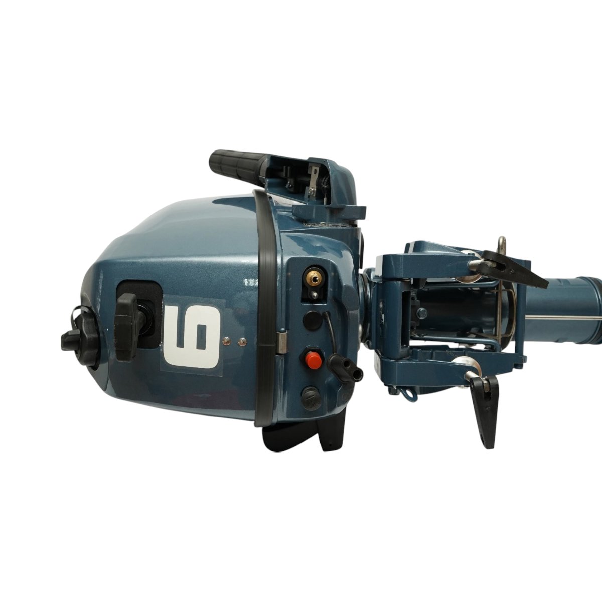 Motor barca pe benzina 6CP, 4 timpi, 112cc, turatie 5500rpm, racire cu apa, pornire manuala, elice 3 pale, capacitate rezervor 1.3L THOR - imagine 16