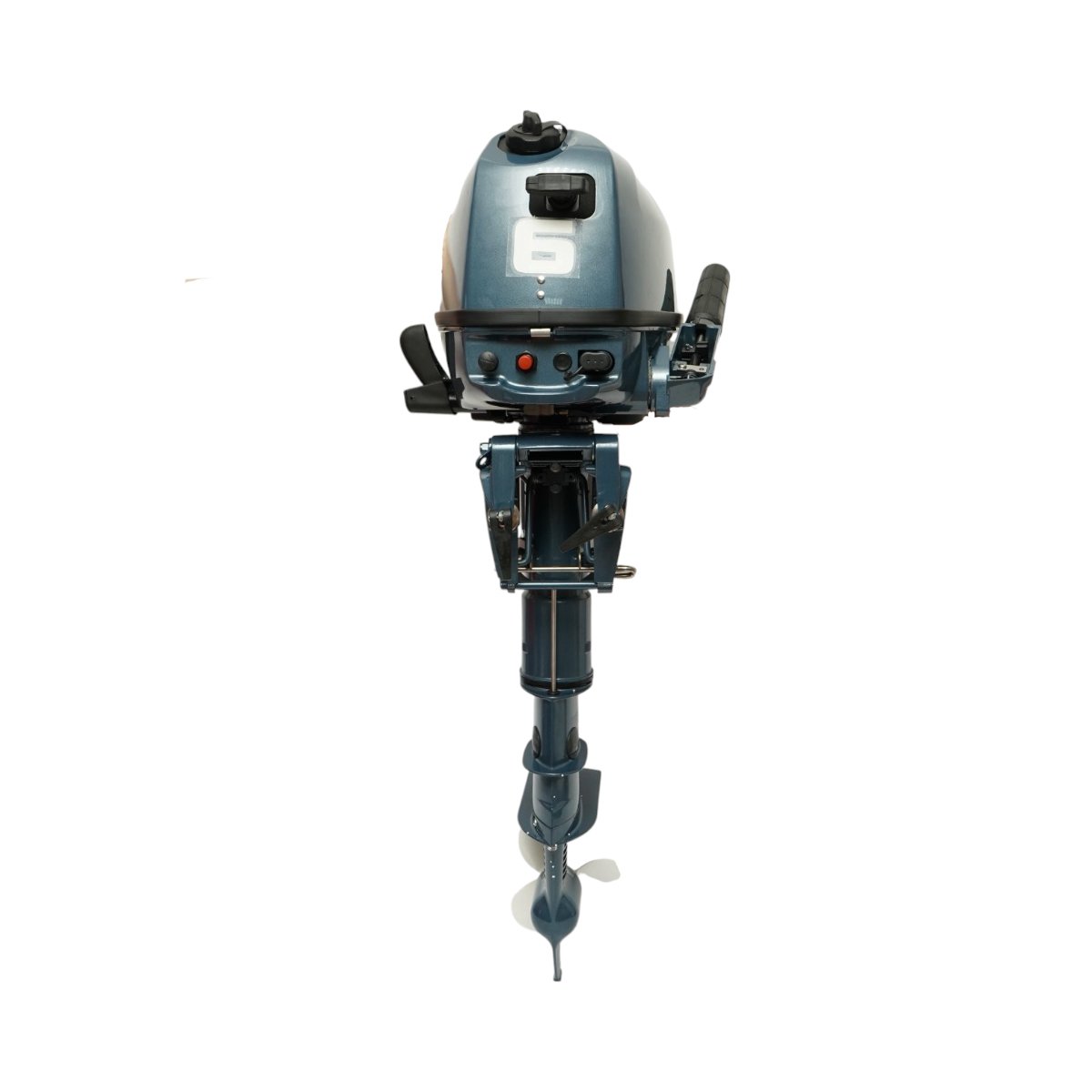 Motor barca pe benzina 6CP, 4 timpi, 112cc, turatie 5500rpm, racire cu apa, pornire manuala, elice 3 pale, capacitate rezervor 1.3L THOR - imagine 8