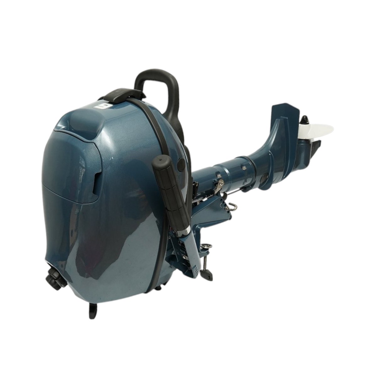 Motor barca pe benzina 6CP, 4 timpi, 112cc, turatie 5500rpm, racire cu apa, pornire manuala, elice 3 pale, capacitate rezervor 1.3L THOR - imagine 11