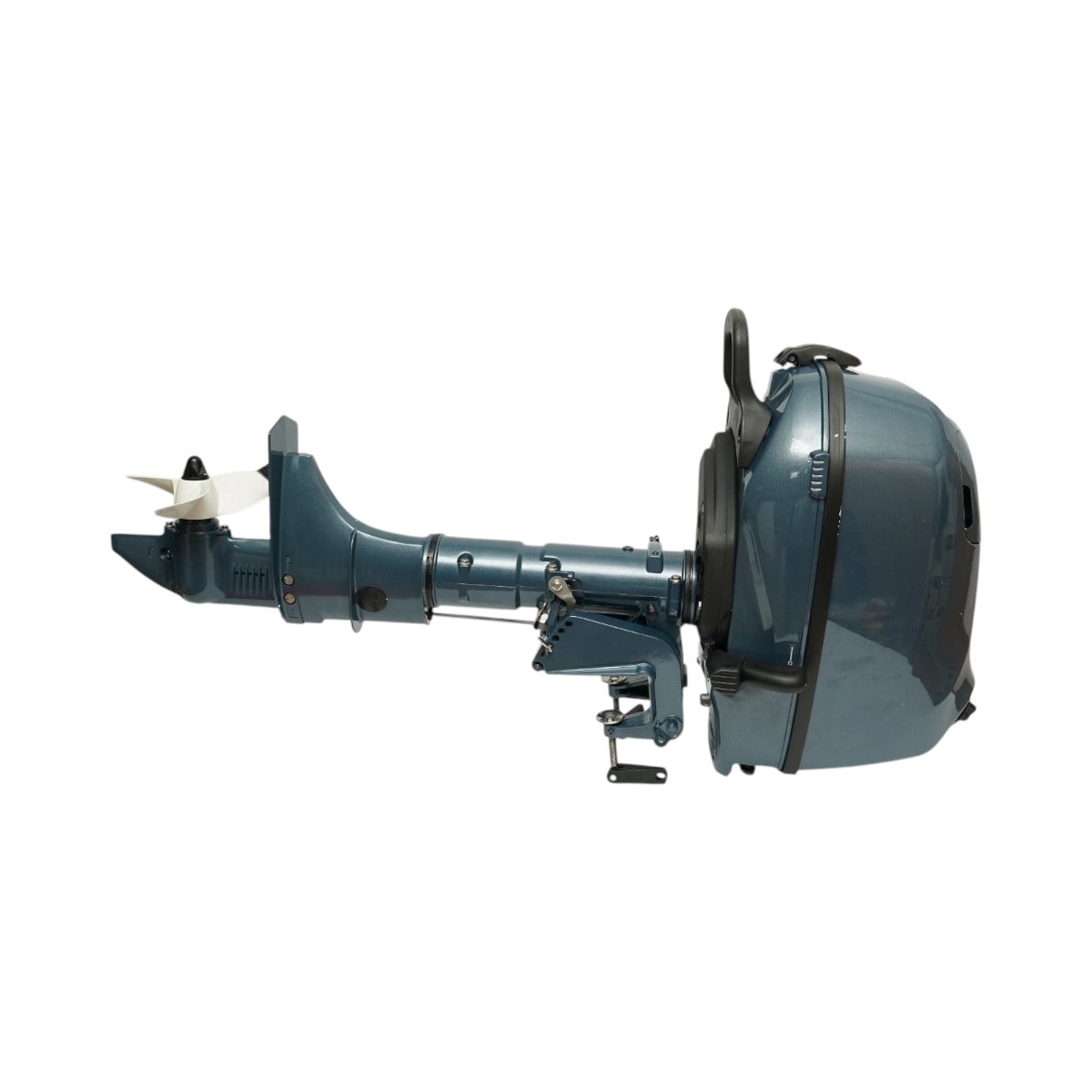 Motor barca pe benzina 6CP, 4 timpi, 112cc, turatie 5500rpm, racire cu apa, pornire manuala, elice 3 pale, capacitate rezervor 1.3L THOR - imagine 6