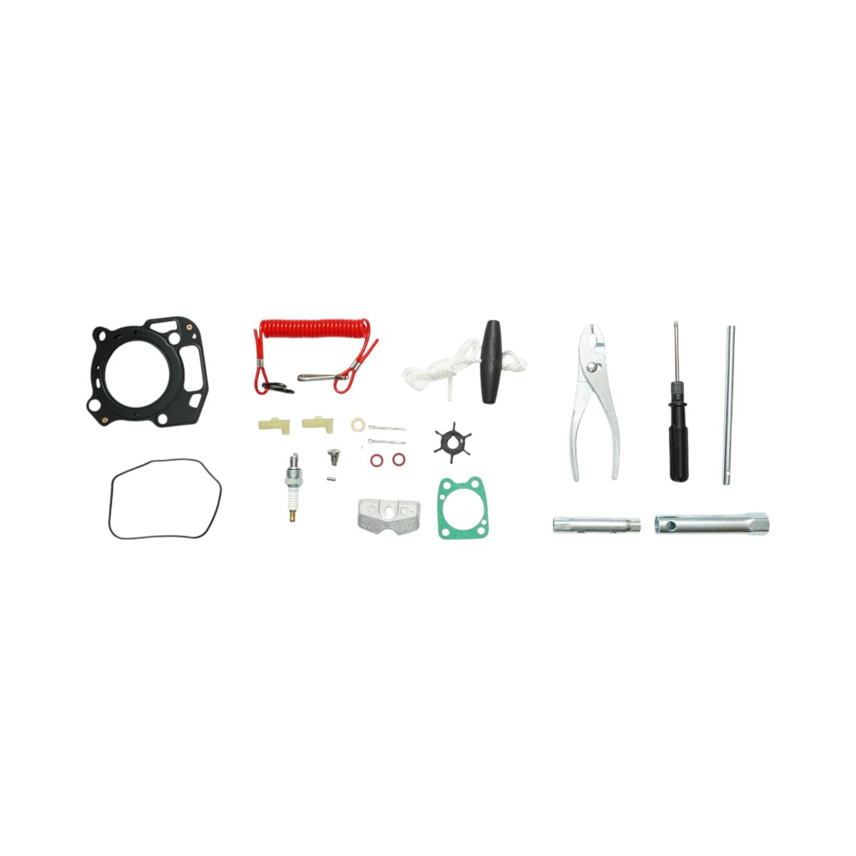 Motor barca pe benzina 6CP, 4 timpi, 112cc, turatie 5500rpm, racire cu apa, pornire manuala, elice 3 pale, capacitate rezervor 1.3L THOR - imagine 18