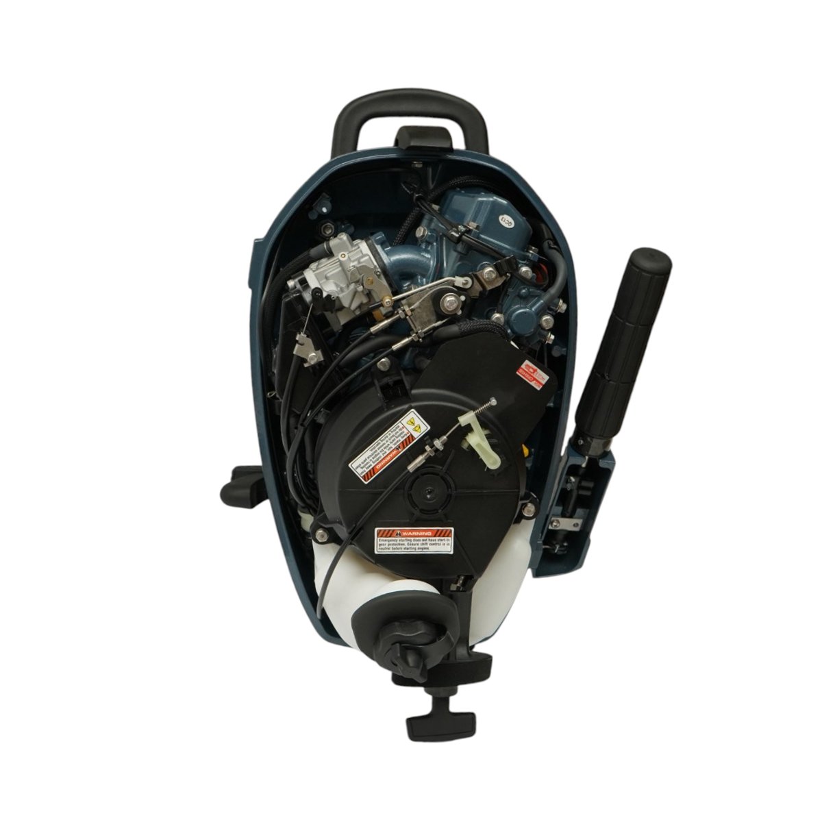 Motor barca pe benzina 6CP, 4 timpi, 112cc, turatie 5500rpm, racire cu apa, pornire manuala, elice 3 pale, capacitate rezervor 1.3L THOR - imagine 12