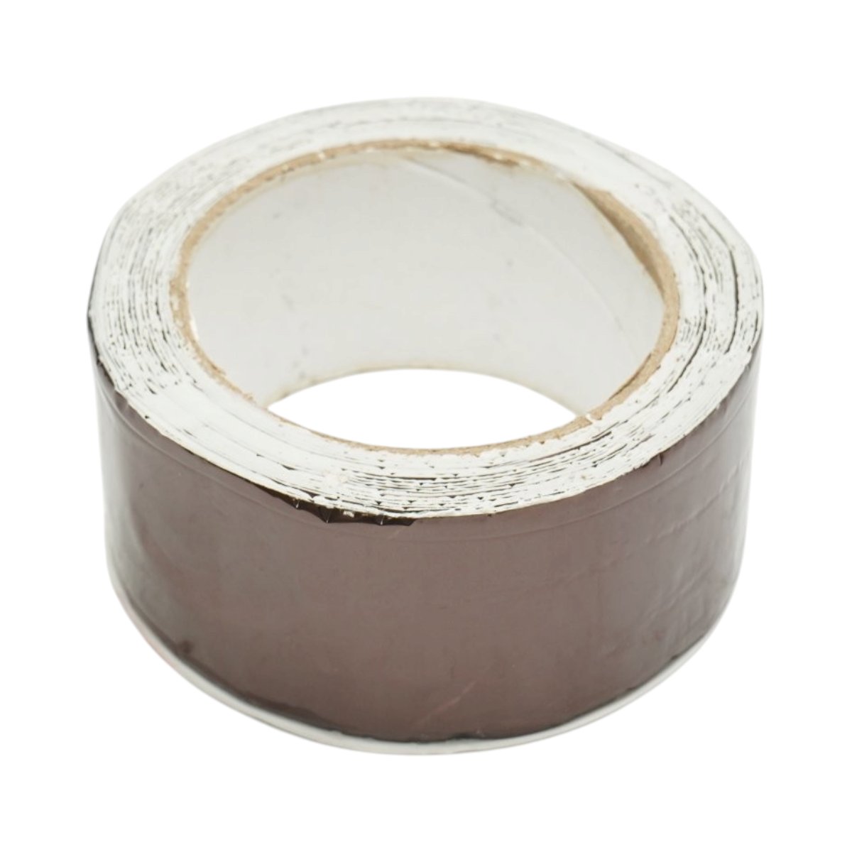 Banda butilica hidroizolanta autoadeziva 50mm x 5m cu folie de aluminiu maro RAL8011 Breckner Germany - imagine 3