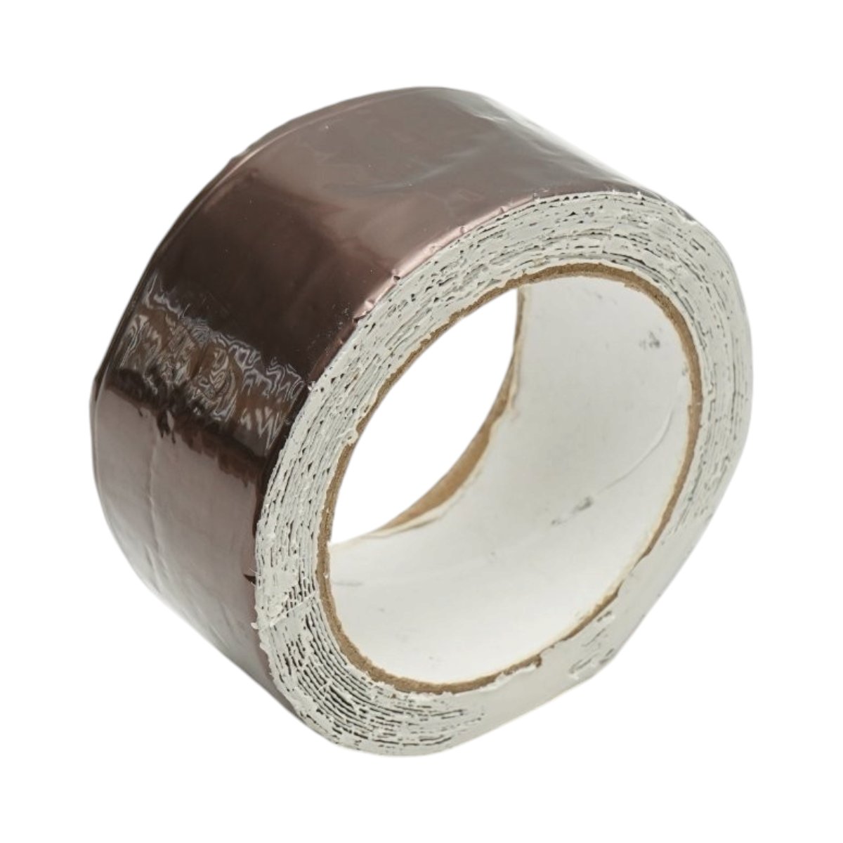 Banda butilica hidroizolanta autoadeziva 50mm x 5m cu folie de aluminiu maro RAL8011 Breckner Germany - imagine 2