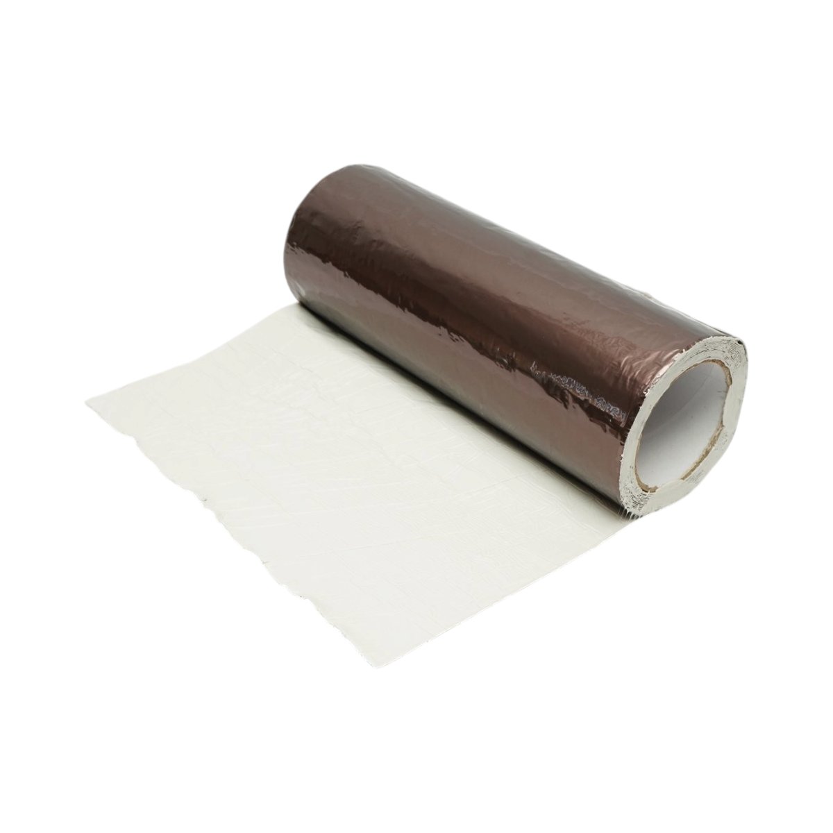 Banda butilica hidroizolanta autoadeziva 300mm x 5m cu folie de aluminiu maro RAL8011 Breckner Germany - imagine 7