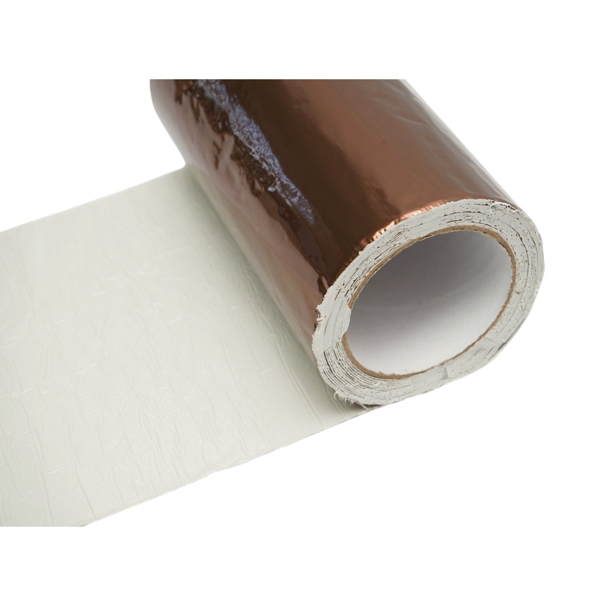 Banda butilica hidroizolanta autoadeziva 200mm x 5m cu folie de aluminiu maro RAL8003 Breckner Germany - imagine 5