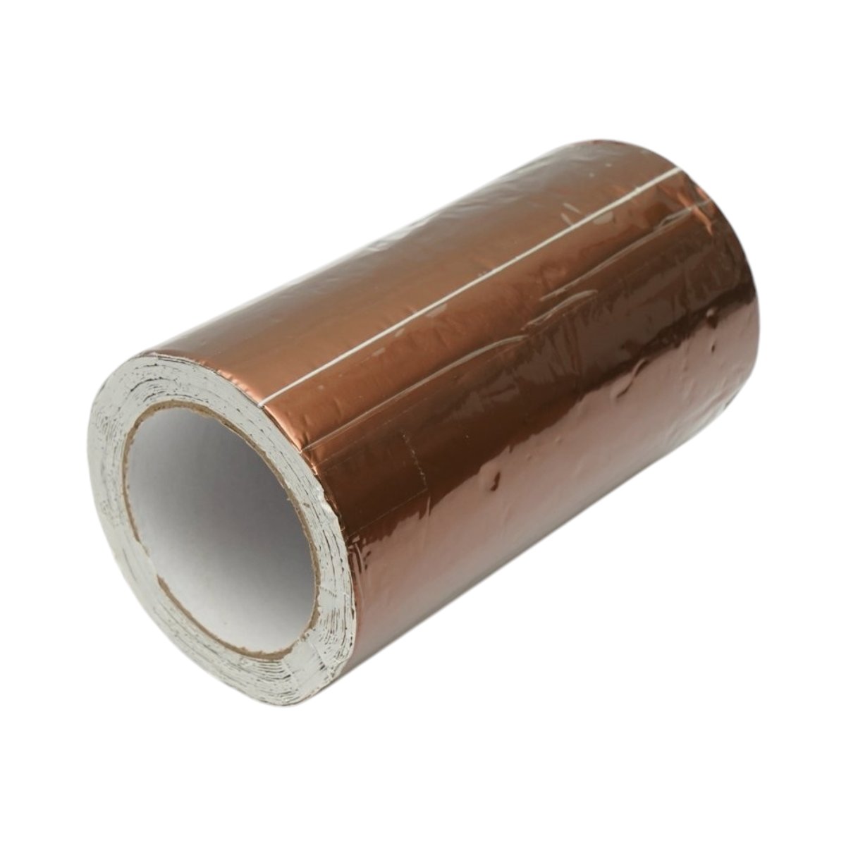 Banda butilica hidroizolanta autoadeziva 200mm x 5m cu folie de aluminiu maro RAL8003 Breckner Germany - imagine 2