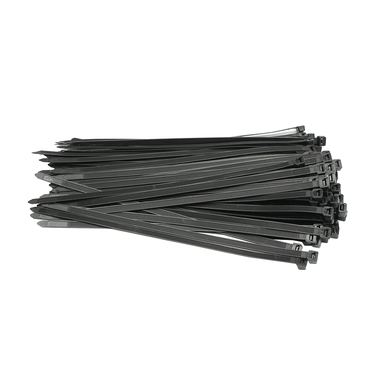 Faseta colier plastic negru 7.5x300mm 100 buc/set Breckner Germany