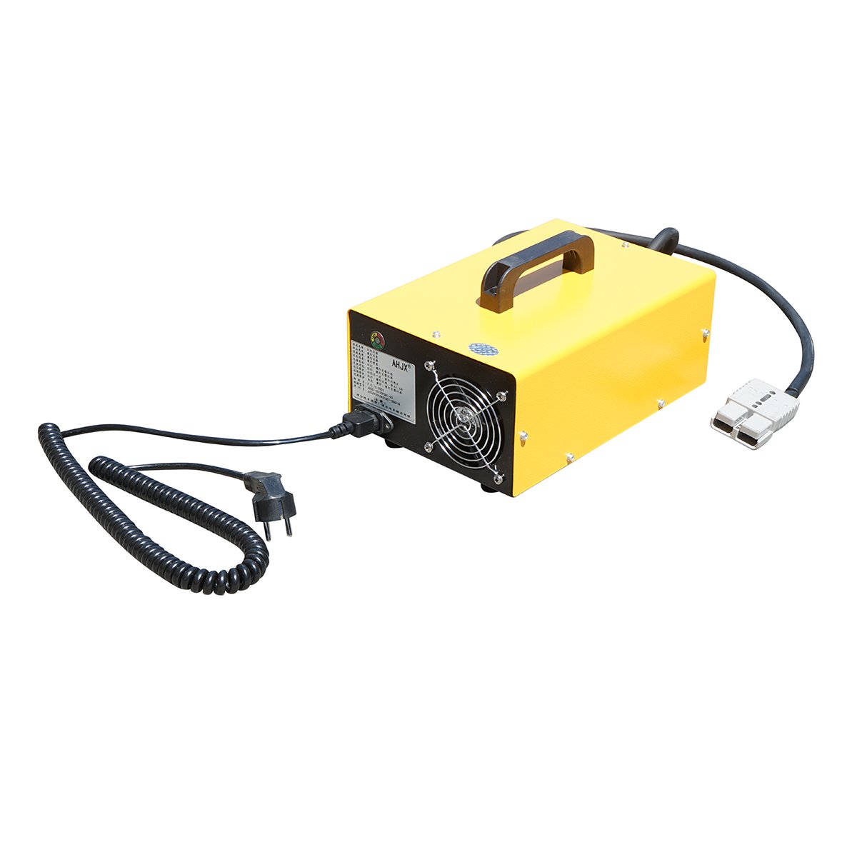 Transpalet electric 2T, baterie 24V, 210Ah, platforma operator, franare electromagnetica, inaltime ridicare 205mm - imagine 13