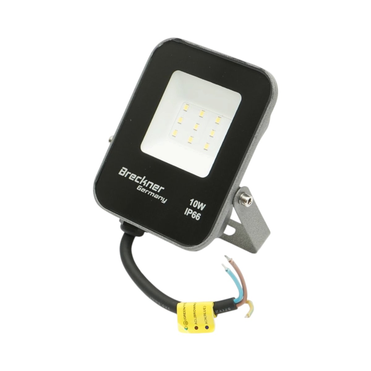 Proiector LED 10W, 220V, 6500K, 900lm tip Flood 105x85x28mm IP66 Breckner Germany